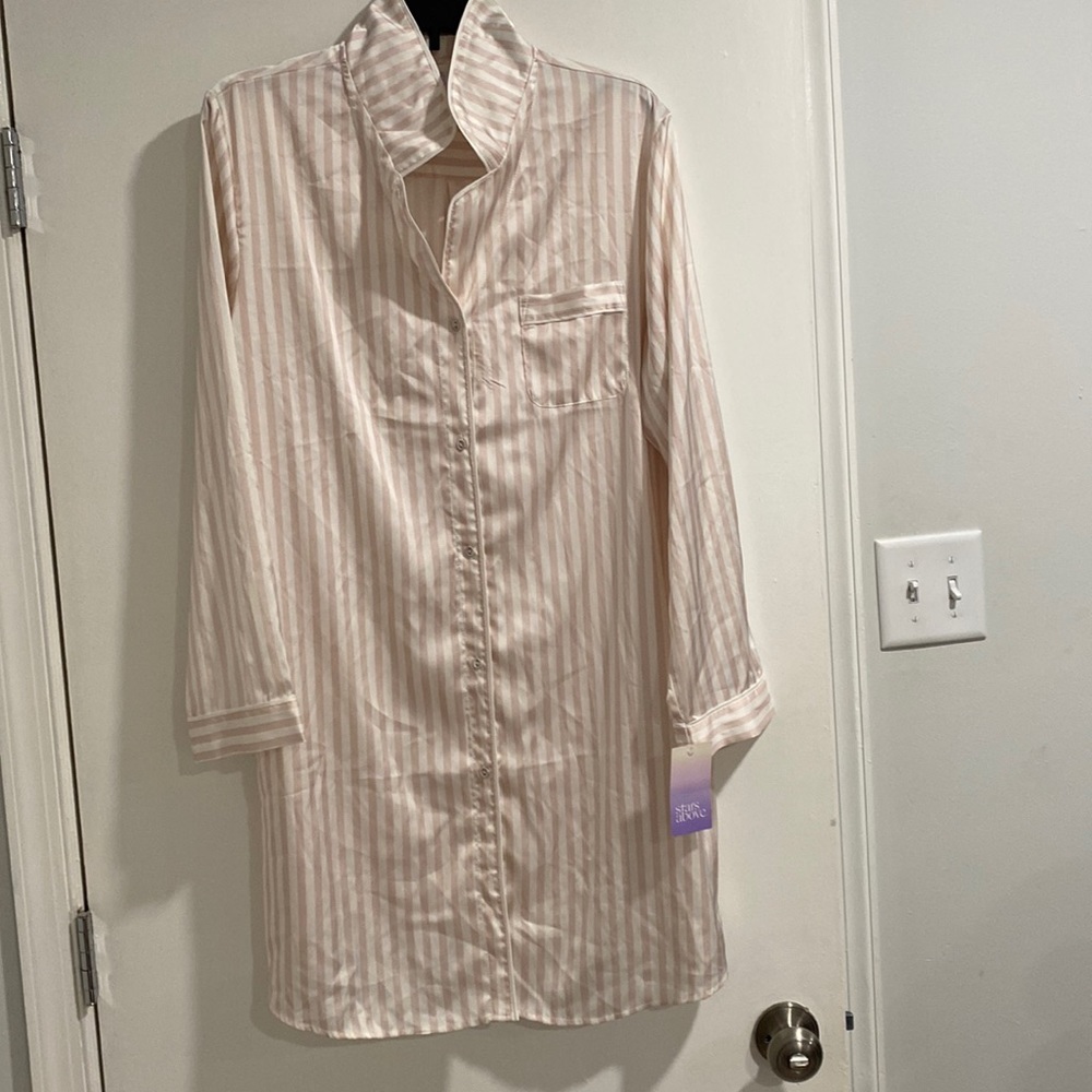 Stars Above Silky Nightshirt